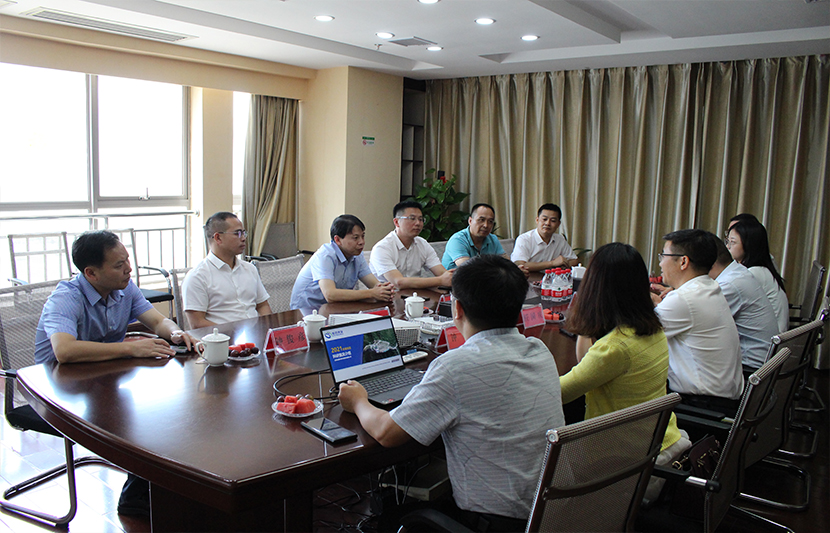 歡迎江西省工業(yè)合作協(xié)會黨支部書記、副會長袁輝斌一行蒞臨挺進環(huán)保調(diào)研